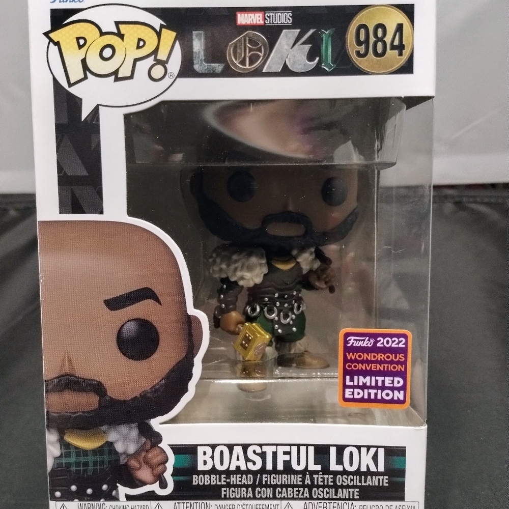 Funko Pop Al marvel boastful loki